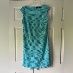 Ralph Lauren Turquoise Midi Dress
